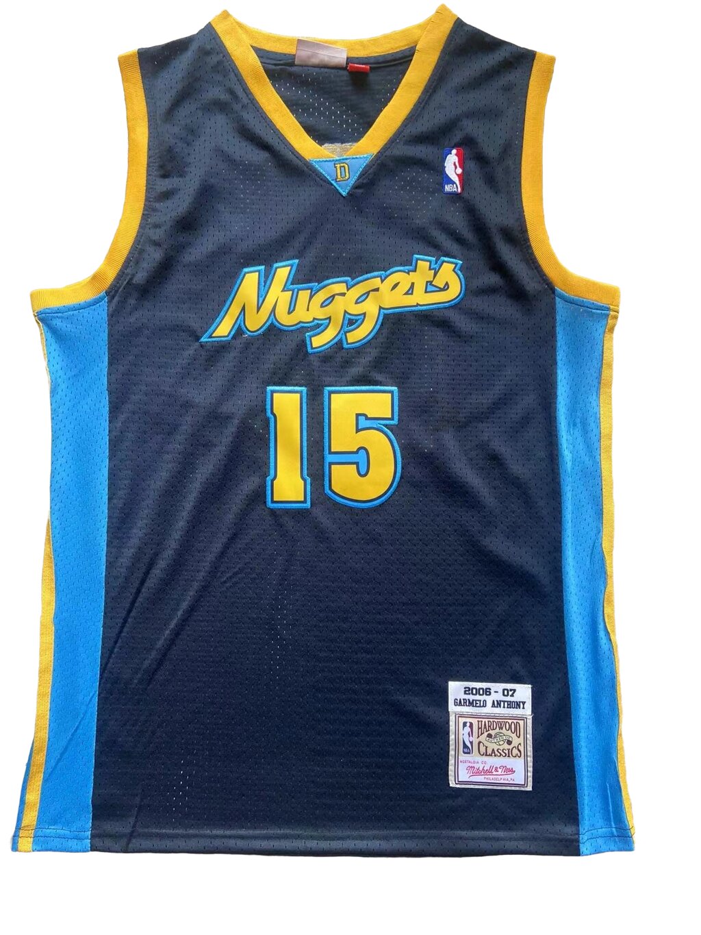 Баскетбольна джерсі 2023 Nike NBA Denver Nuggets №15 Nicola Jokic Blue від компанії Basket Family - фото 1