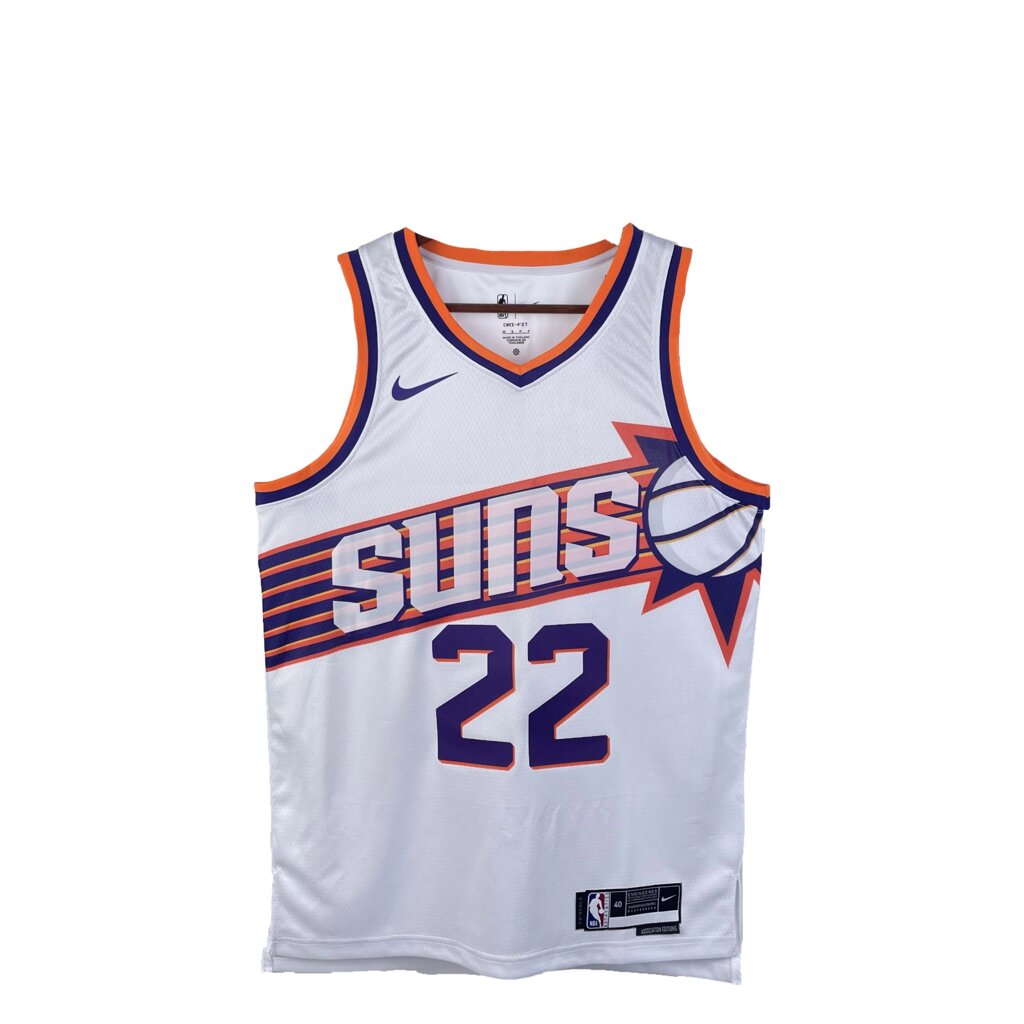 Баскетбольна джерсі 2023 Nike NBA Phoenix Suns №22 Deandre Ayton White Print від компанії Basket Family - фото 1