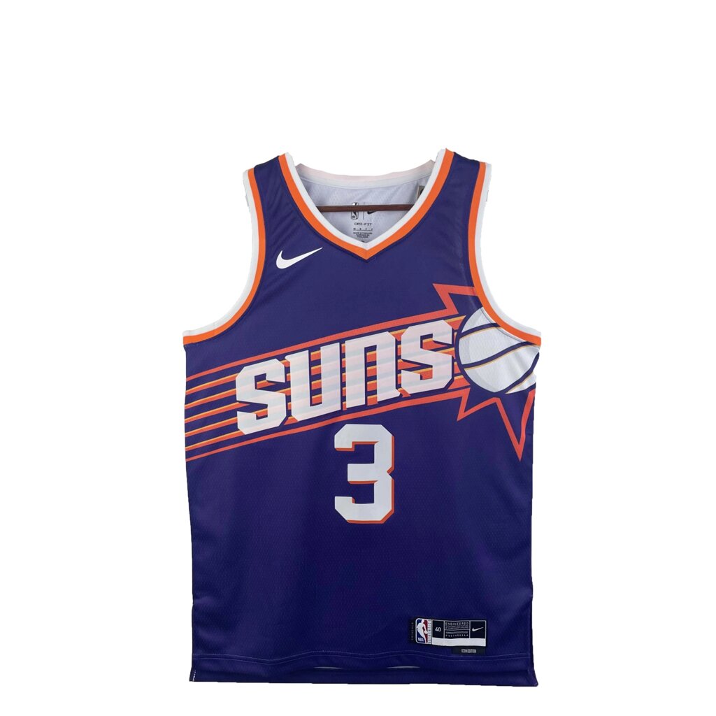 Баскетбольна джерсі 2023 Nike NBA Phoenix Suns №3 Bradley Beal Purple Print від компанії Basket Family - фото 1