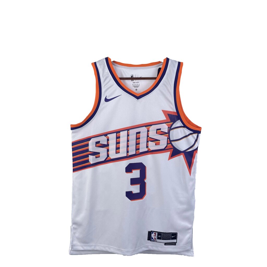 Баскетбольна джерсі 2023 Nike NBA Phoenix Suns №3 Bradley Beal White Print від компанії Basket Family - фото 1