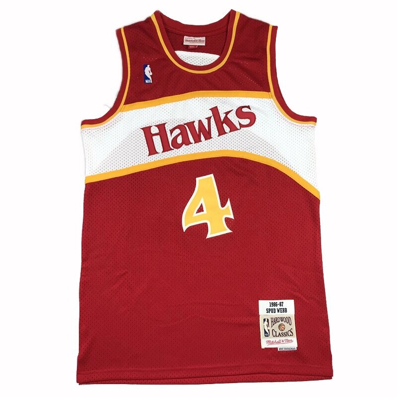 Баскетбольна джерсі Adidas NBA Atlanta Hawks №4 Jacob Webb red-white від компанії Basket Family - фото 1