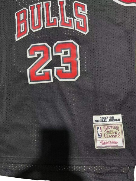 Adidas NBA Chicago Bulls 23 Michael Jordan Black