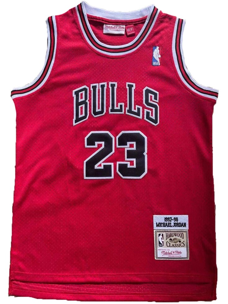 Баскетбольна джерсі Adidas NBA Chicago Bulls №23 Michael Jordan Red від компанії Basket Family - фото 1