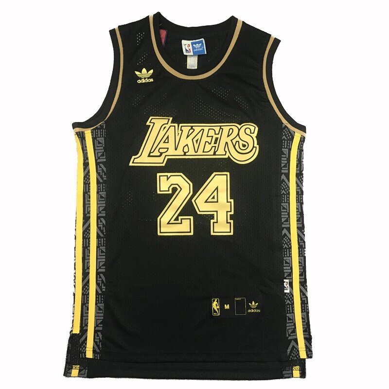 Баскетбольна джерсі Adidas NBA Los Angeles Lakers №24 Kobe Bryant black-gold від компанії Basket Family - фото 1