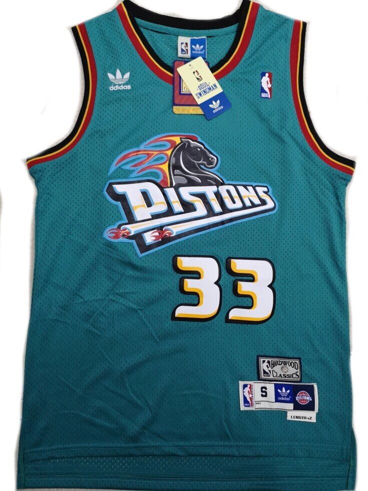 Баскетбольна джерсі Detroit Pistons NBA Grant Hill №33 blue від компанії Basket Family - фото 1