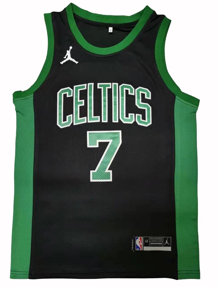 Баскетбольна джерсі Jordan NBA Boston Celtics №7 Jaylen Brown чорна від компанії Basket Family - фото 1