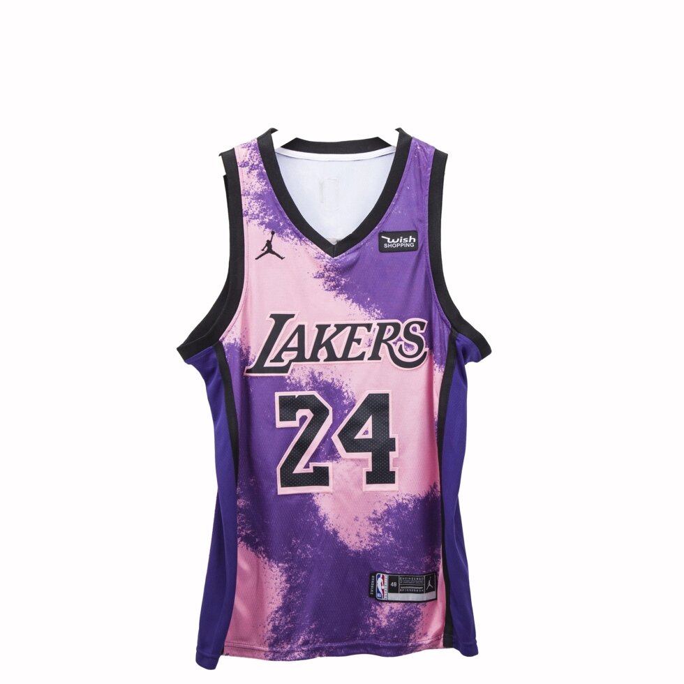 Баскетбольна джерсі Jordan NBA Los Angeles Lakers №24 Kobe Bryant фіолетова від компанії Basket Family - фото 1