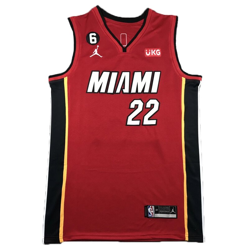 Баскетбольна джерсі Jordan NBA Miami Heat №22 Jimmy Butler White від компанії Basket Family - фото 1