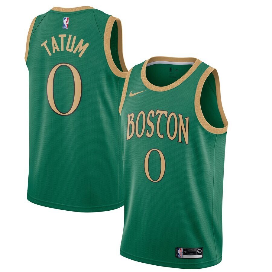 Баскетбольна джерсі NBA Boston Celtics №0 Jason Tatum зелена від компанії Basket Family - фото 1