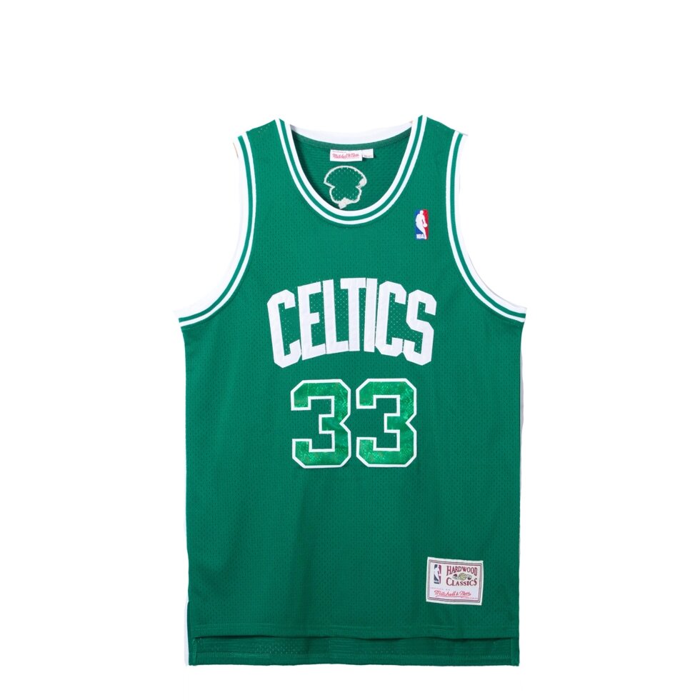 Баскетбольна джерсі NBA Boston Celtics №33 Larry Bird Green від компанії Basket Family - фото 1