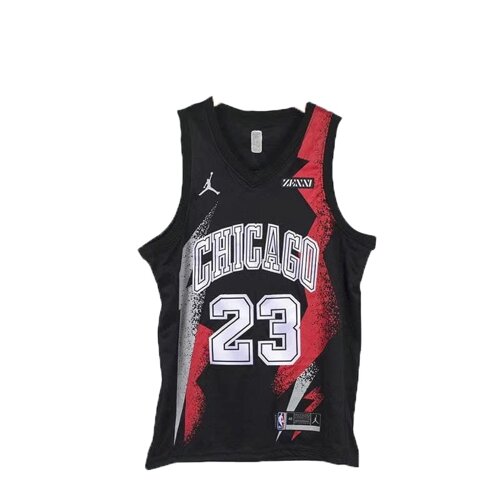 NBA Chicago Bulls 23 Michael Jordan Black