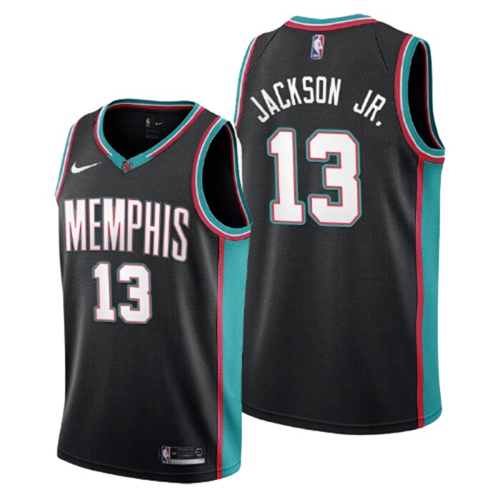 Баскетбольна джерсі NBA Memphis Grizzlies №13 Jaren Jackson Jr. чорна print від компанії Basket Family - фото 1