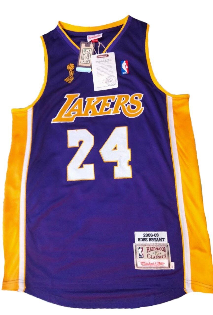 Баскетбольна джерсі NBA New Collection Kobe Bryant  Hardwood Classics Purple від компанії Basket Family - фото 1