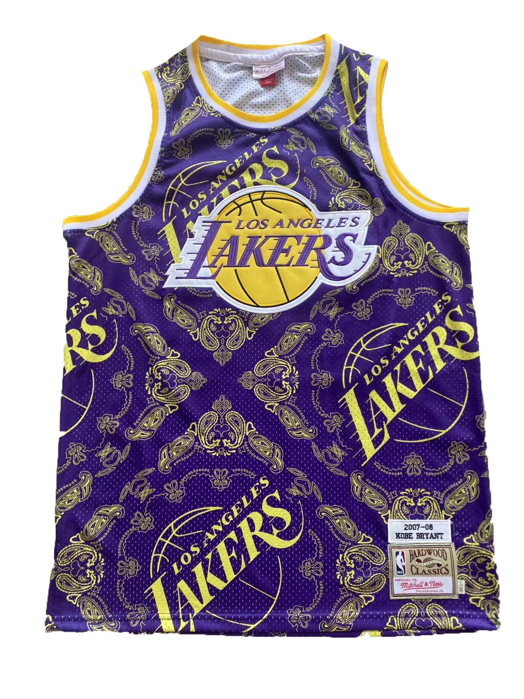 Баскетбольна джерсі NBA New Collection Los Angeles Lakers №24 Kobe Bryant Purple від компанії Basket Family - фото 1