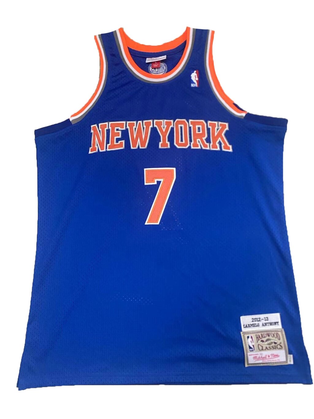Баскетбольна джерсі NBA New Collection New York Knicks №7 Carmelo Anthony Blue від компанії Basket Family - фото 1