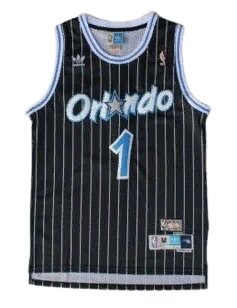 Баскетбольна джерсі NBA Orlando Magic №1 Penny Hardaway чорна від компанії Basket Family - фото 1