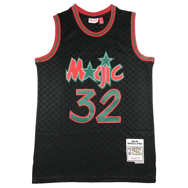 Баскетбольна джерсі NBA Orlando Magic №32 Shaquille O"Neal Black від компанії Basket Family - фото 1