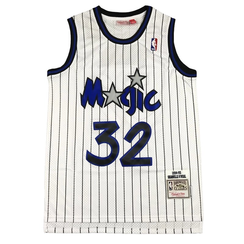 Баскетбольна джерсі NBA Orlando Magic №32 Shaquille O"Neal White від компанії Basket Family - фото 1