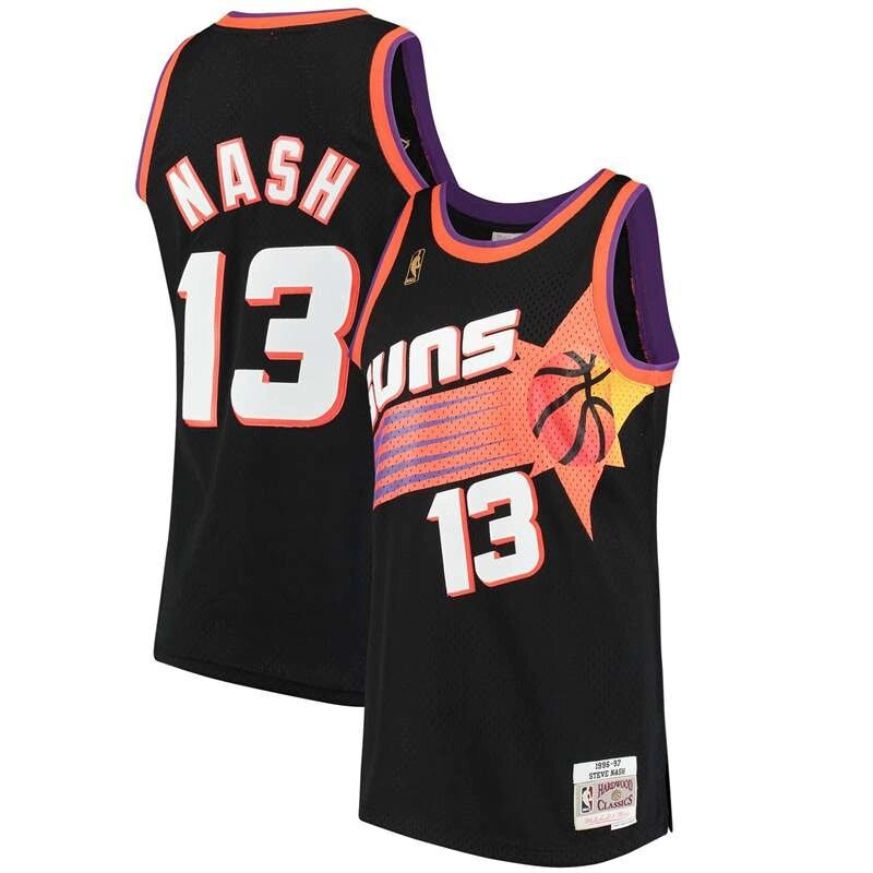 Баскетбольна джерсі New Collection Hardwood Classics NBA Steve Nash №13 black від компанії Basket Family - фото 1