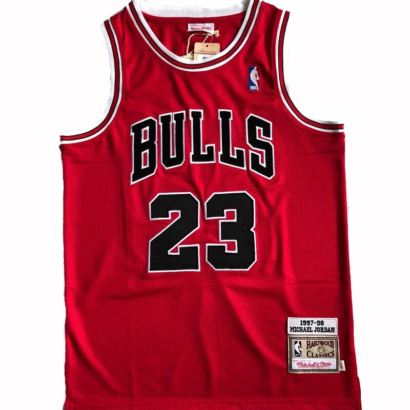 Баскетбольна джерсі New Collection NBA Hardwood Classics №23 Michael Jordan red від компанії Basket Family - фото 1