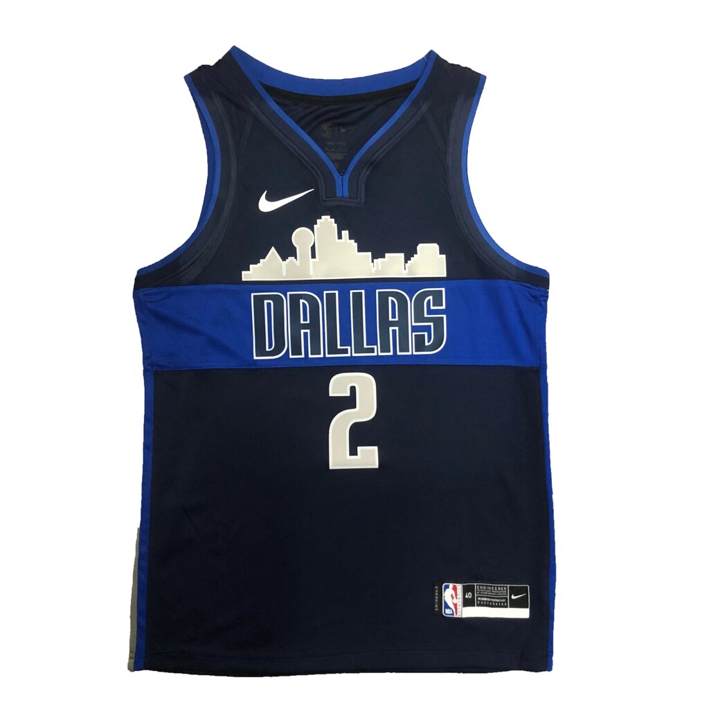 Баскетбольна джерсі Nike Dallas Mavericks №2 Kyrie Irving Black print від компанії Basket Family - фото 1