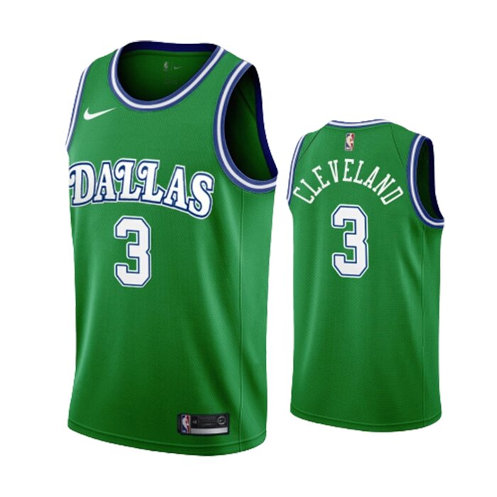 Баскетбольна джерсі Nike Dallas Mavericks №3 Antonius Cleveland зелена print від компанії Basket Family - фото 1
