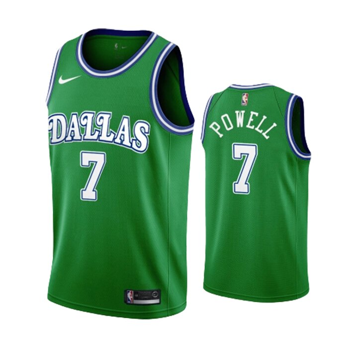 Баскетбольна джерсі Nike Dallas Mavericks №7 Dwight Powell зелена print від компанії Basket Family - фото 1