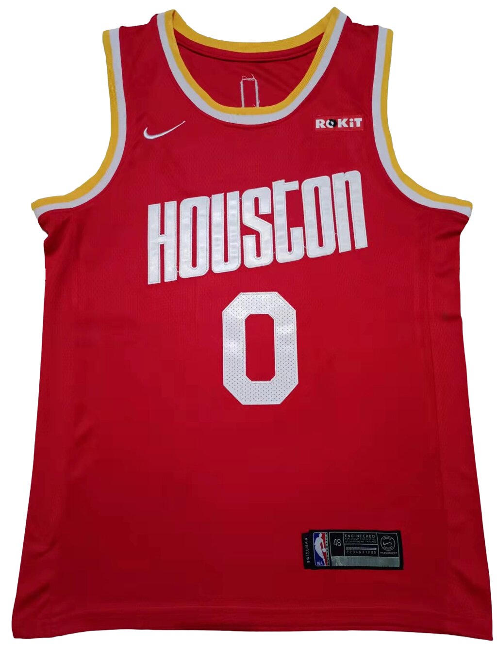 Баскетбольна джерсі Nike Houston Rockets №0 Jalen Greeen Red від компанії Basket Family - фото 1