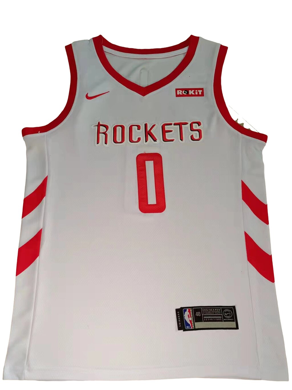 Баскетбольна джерсі Nike Houston Rockets №0 Jalen Greeen White від компанії Basket Family - фото 1