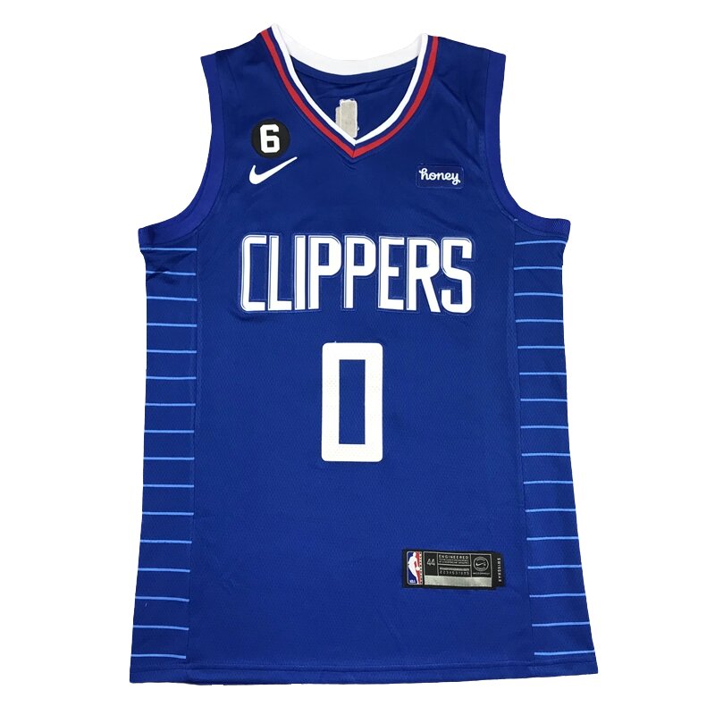 Баскетбольна джерсі Nike Los Angeles Clippers №0 Russell Westbrook Blue від компанії Basket Family - фото 1