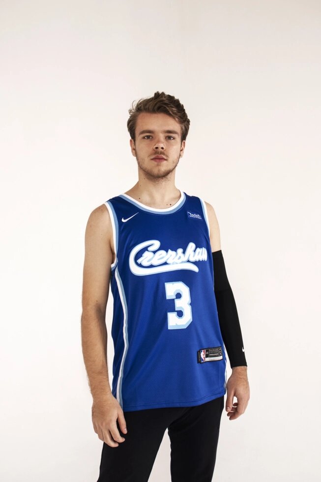 Баскетбольна джерсі Nike NBA 2021 Los Angeles Lakers №3 Anthony Davis blue від компанії Basket Family - фото 1