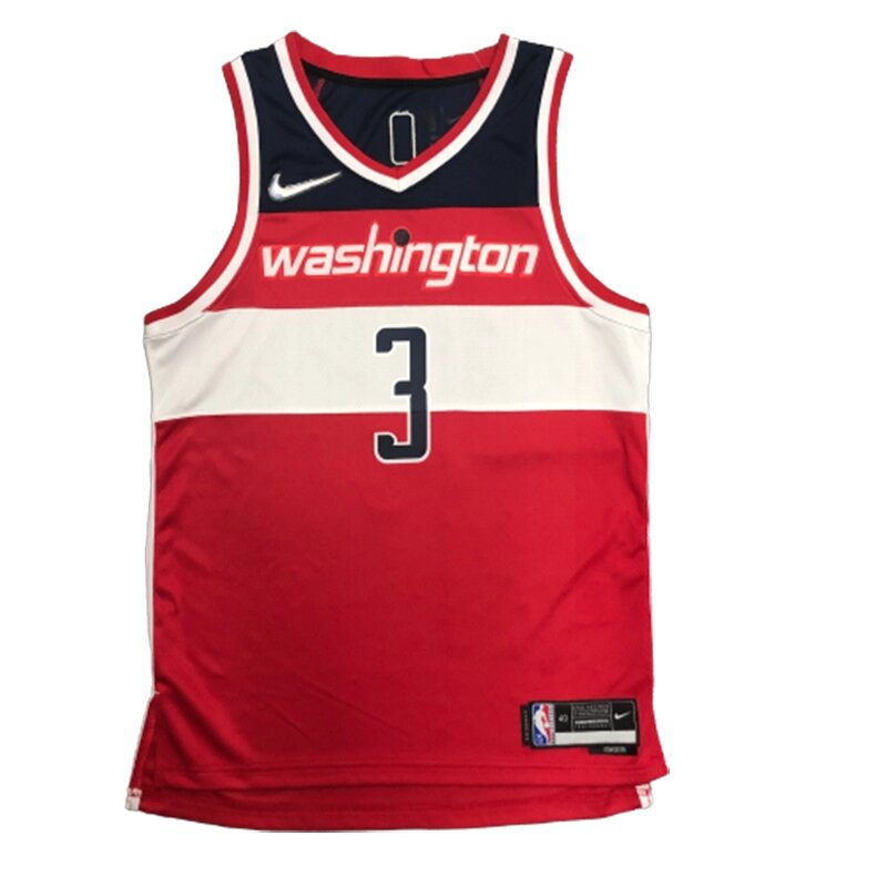 Баскетбольна джерсі Nike NBA 2021 Washington Wizards №3 Bradley Beal Red Print від компанії Basket Family - фото 1