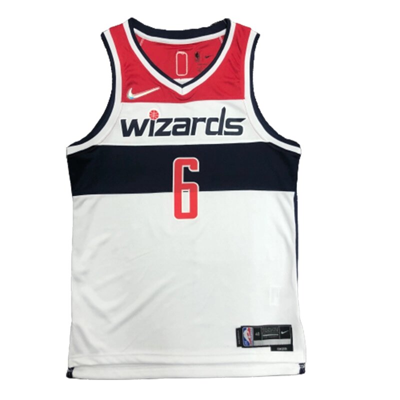 Баскетбольна джерсі Nike NBA 2021 Washington Wizards №6 Montrezl Harrell біла print від компанії Basket Family - фото 1