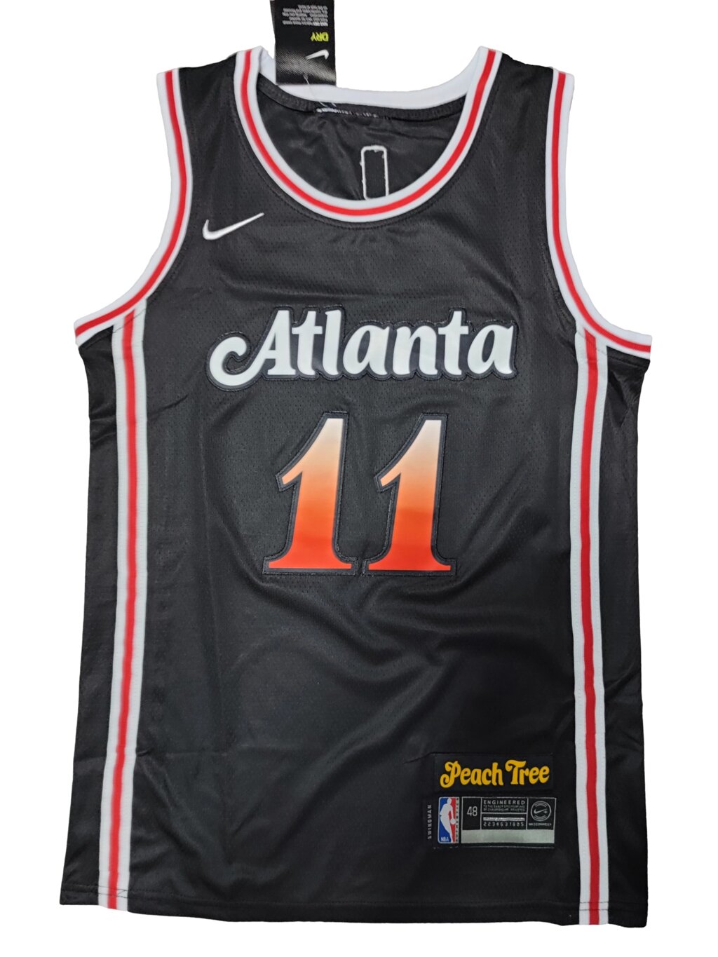 Баскетбольна джерсі Nike NBA Atlanta Hawks №11 Trae Young Black від компанії Basket Family - фото 1