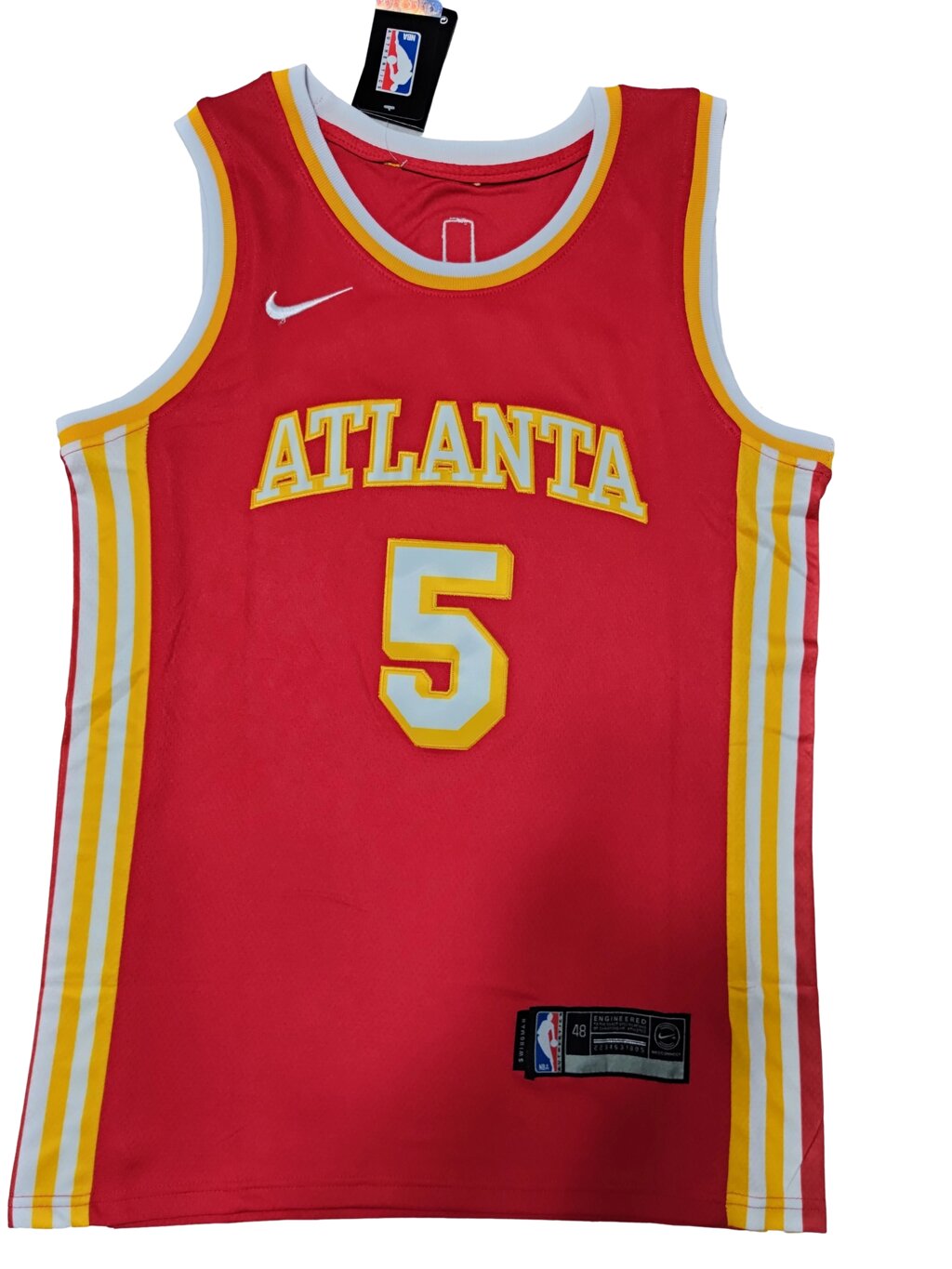 Баскетбольна джерсі Nike NBA Atlanta Hawks №5 Dejounte Murray Red від компанії Basket Family - фото 1