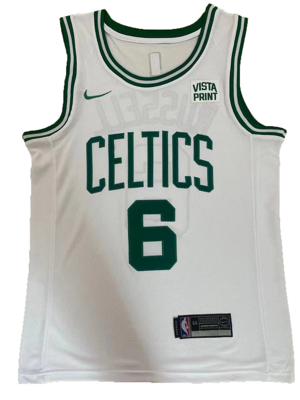 Баскетбольна джерсі Nike NBA Boston Celtics №6 Bill Russell White від компанії Basket Family - фото 1
