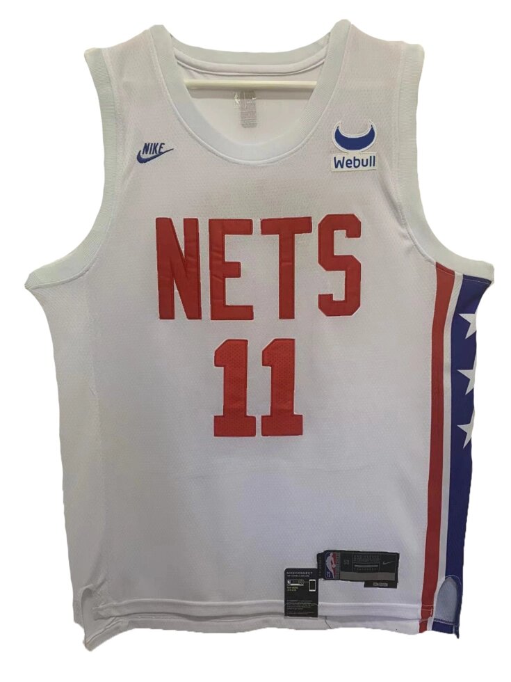 Баскетбольна джерсі Nike NBA Brooklyn Nets №11 Kyrie Irving White від компанії Basket Family - фото 1