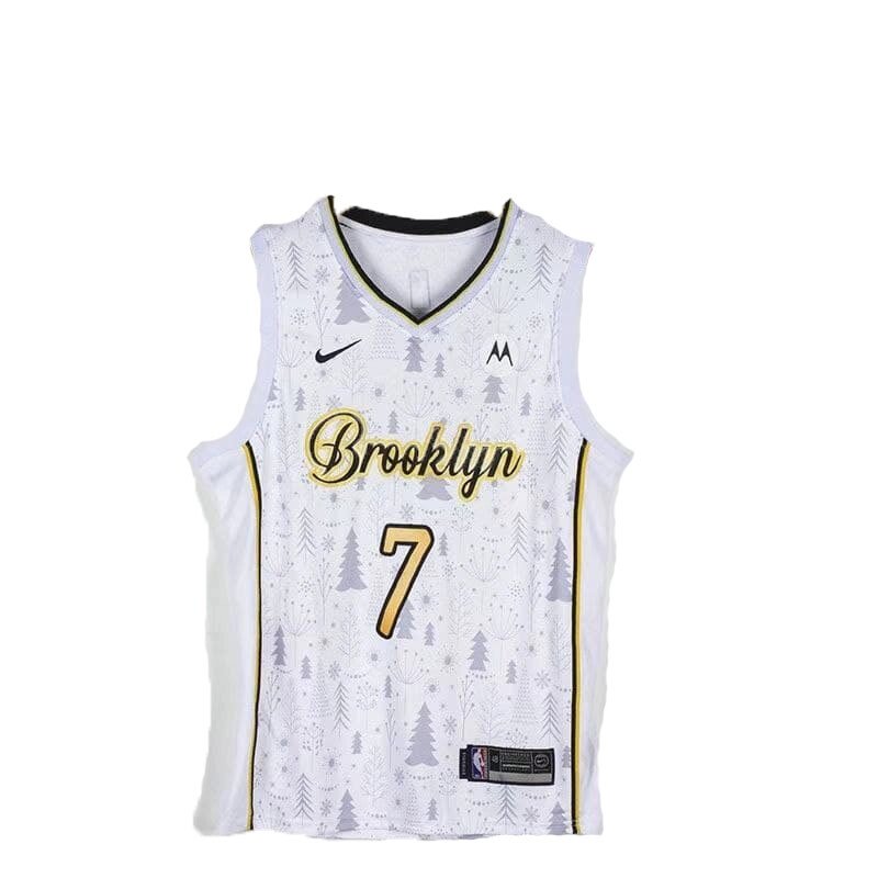 Баскетбольна джерсі Nike NBA Brooklyn Nets №7 Kevin Durant white від компанії Basket Family - фото 1