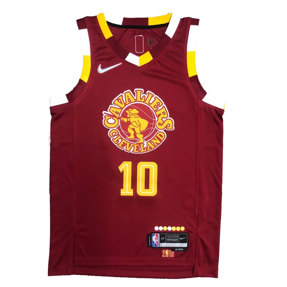 Баскетбольна джерси Nike NBA Cleveland Cavaliers №10 Darius Garland Brown Print від компанії Basket Family - фото 1