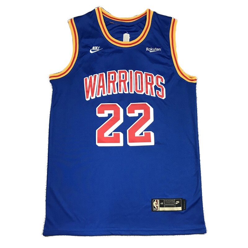 Баскетбольна джерсі Nike NBA Golden State Warriors №22 Andrew Wiggins Blue від компанії Basket Family - фото 1