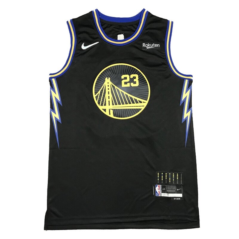 Баскетбольна джерсі Nike NBA Golden State Warriors №23 Draymond Green Black від компанії Basket Family - фото 1