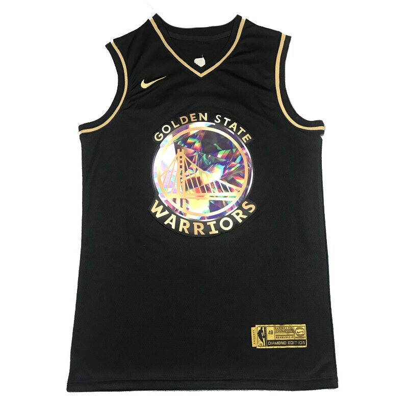 Баскетбольна джерсі Nike NBA Golden State Warriors №30 Steph Curry Black від компанії Basket Family - фото 1