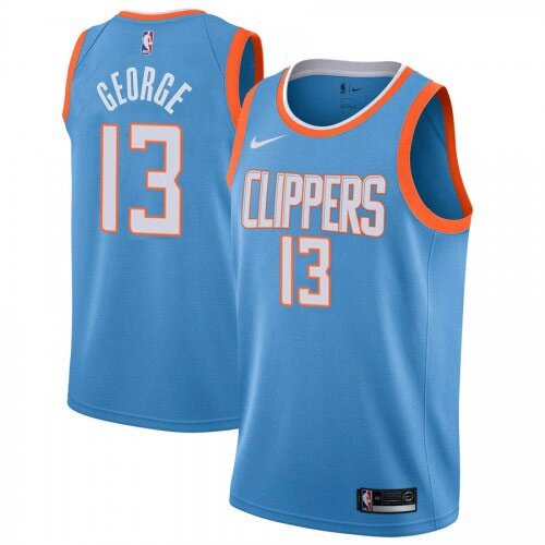 Баскетбольна джерсі Nike NBA Los Angeles Clippers №13 Paul George Blue від компанії Basket Family - фото 1