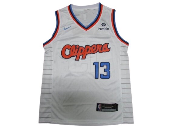 Баскетбольна джерсі Nike NBA Los Angeles Clippers №13 Paul George White від компанії Basket Family - фото 1