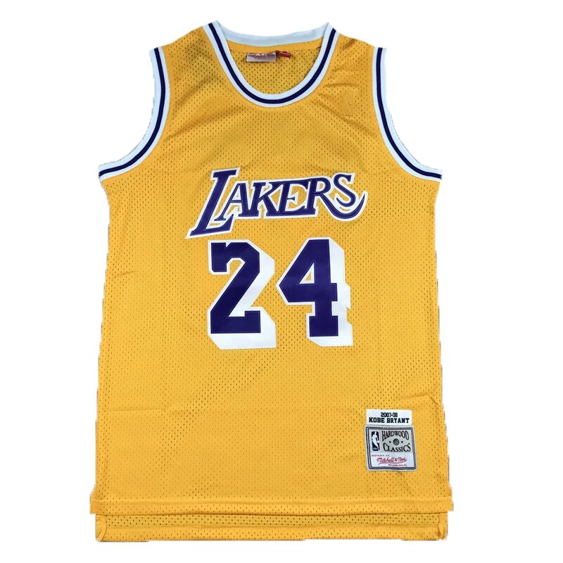 Баскетбольна джерсі Nike NBA Los Angeles Lakers №24 Kobe Bryant Yellow від компанії Basket Family - фото 1