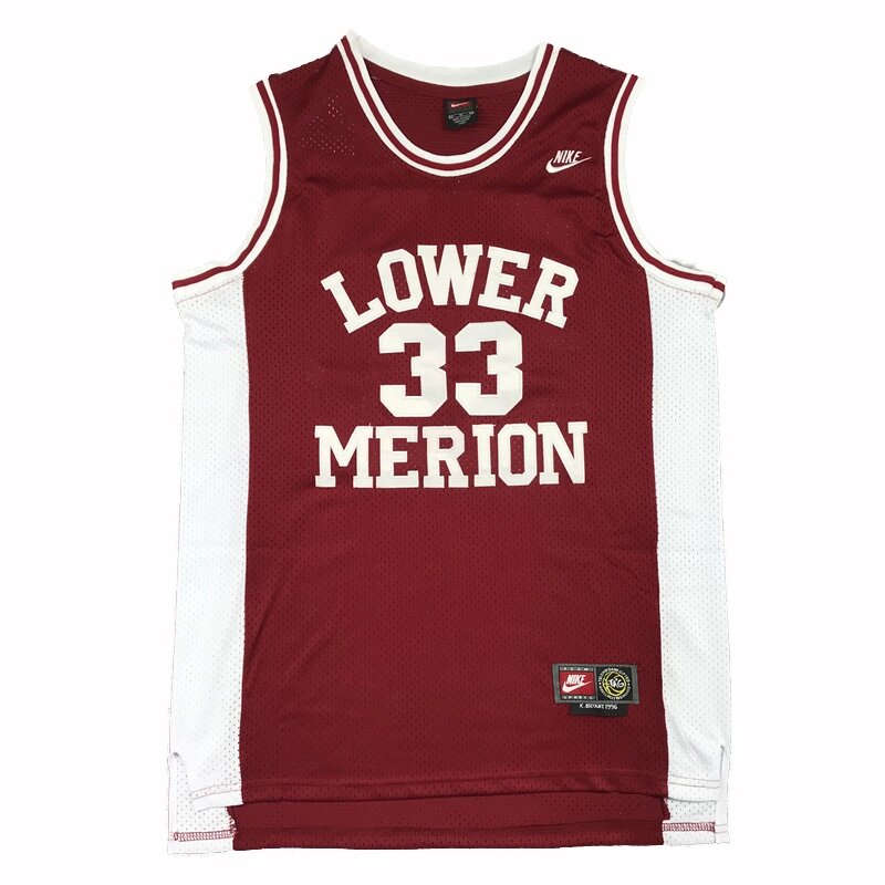 Баскетбольна джерсі Nike NBA Lower 33 Merion № 33 Kobe Bryant red-white від компанії Basket Family - фото 1