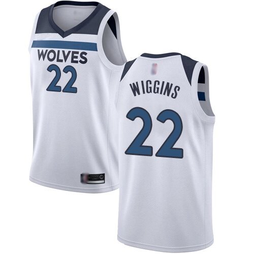 Баскетбольна джерсі Nike NBA Minnesota Timberwolves №22 Andrew Wiggins біла від компанії Basket Family - фото 1