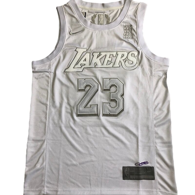 Баскетбольна джерсі Nike NBA New Collection Los Angeles Lakers №23 LeBron James White від компанії Basket Family - фото 1