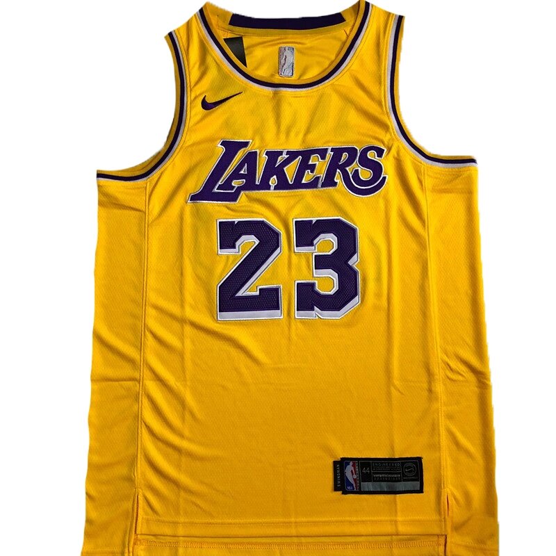 Баскетбольна джерсі Nike NBA New Collection Los Angeles Lakers №23 LeBron James Yellow від компанії Basket Family - фото 1