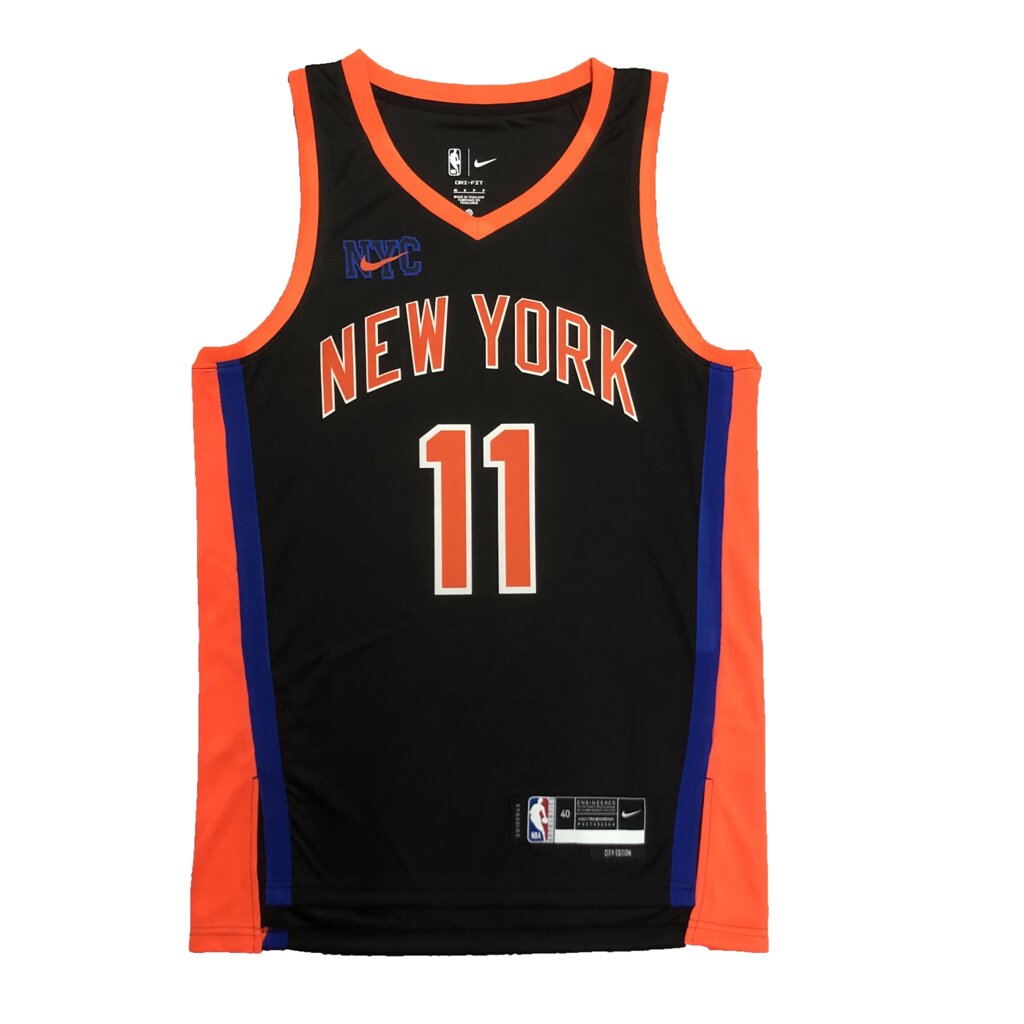 Баскетбольна джерсі Nike NBA New York Knicks №11 Jalen Brunson Print від компанії Basket Family - фото 1